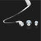Ear Hook single earphone Anti Headphone Radiation Air Spring Duct Earhook h F5L3