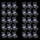 30Pcs Clear Acrylic Lighter Display Storage Stand Base Store Wholesale Gifts