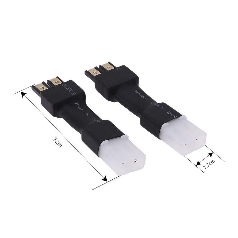 2pcs For Traxxas Female To for Tamiya Male Connector Adapter Toys Parts