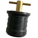 Drain Plug Brass Turn Tite Boat Bilge Drain Plugs Pair Two Plugs 1-1/4"Dia.