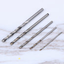 50 Pcs High Speed Steel Titanium Plated Twist Drill Bit Set Tool 1/1.5/2/2.
