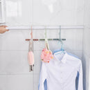 Clothes Hanger Plastic Holes Space Saving Multi-Functional Cloth Hanger Hoo Z9X9