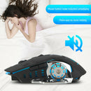 2.4G Wireless Rechargeable 2400DPI Adjustable 7 Colors Backlight Game Mouse