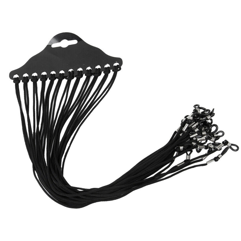 12pcs Eyeglass Reading Glasses Sunglass Holder Chain Cords Neck Strap Lanyard