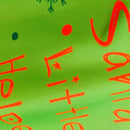 Non-woven Lady Cute Christmas Printing Apron Xmas Dinner Cooking Apron