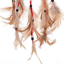 Dream Catcher Circular With Red Feathers Wall Hanging Decoration Decor Craft