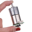 DC 6V 12V Full Metal Gear Box 32-64RPM With Encoder speed For Smart Car Robot OZ