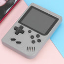 500 Games Pocket Game Console Adults Kids Handheld Gaming Player (Grey)