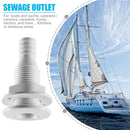 Thru Hull Bilge Pump Drain Vent Hose Fitting for Boat Marine Yachts (1)