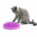 Gulping Feeders Bowls Catch Interactive Hard Silicone New Kitten Food Slow X4G5