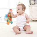 Baby Cute Cartoon Little Donkey Animal Cloth Book Rattles Educational Toys
