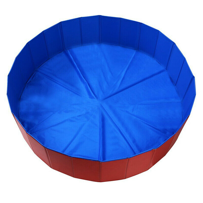 Foldable Pet Swimming Pool Bathing Tub Bathtub Dog Cats Washer in Safe PVC