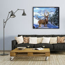 Deer 5D DIY Full Round Diamond Painting Cartoon Animal Mosaic Beadwork Kits
