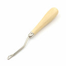 Crochet Needle Latch Hook with Wooden Handle Craft/Hair Extension Hook .ES