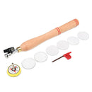 1X(Wood Bowl Sander Sanding Tool With Sanding Disc For Lathe Wood Turning T