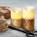 Flameless Candles, Led Battery Operated Candles Real Wax Flickering Moving