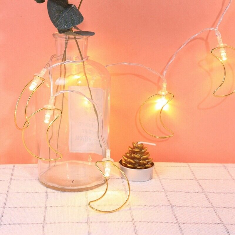 1.1M 10 Led Moon String Lights Led Fairy Lights Christmas Wedding Decoratio