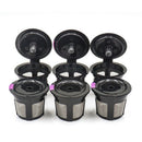 6Pcs Reusable Refillable K-Cup Coffee Filter Pod For Keurig K50&K55 Coffee