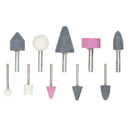 10X Drill Grinding Mounted Stones Bit Set Die Stone Craft Grinder Aluminum ZQQ