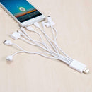 10 in 1 Multifunction Universal Cable Charger Adapter USB Data Cable Wire