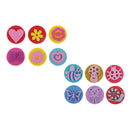 12Pcs Sponge Painting Brush Sponge Stampers Kids DIY Graffiti Drawing Craft Toys