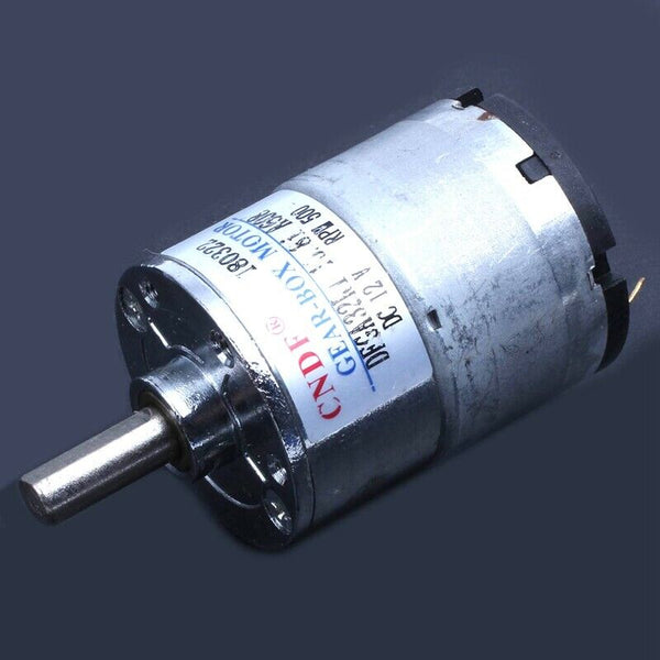 12V DC 500RPM 6mm Shaft Magnetic Electric Gear Box Motor Replacement T9E6