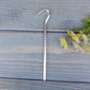 5 Pcs Alloy Tent Stakes Pegs Heavy Duty Nail Head 7.01Inch Solid Steel Me AU FT