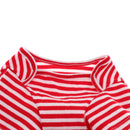 2Pieces Summer Pet Dog T-shirt Puppy Teddy Stripped