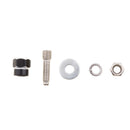 4pcs Car Auto Hex License Plate Frame Holder Screw Bolts Nuts