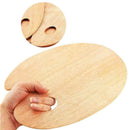 8inch x 12inch Wood Artist Painting Palette M7 L7T1