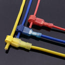 120pcs T Quick Splice Crimp Terminal Lock Electrical Cable Connectors Kits A