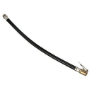 Car Truck 1/2" Male Thread Rubber Inflating Hose Air Tire Inflator 16.3" T9F5
