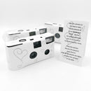 Retro 36 Photos One Time Film Camera Disposable Mini 35mm Instant Camera