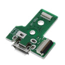 USB Charging Port Board With 12 Pin Flex Cable For JDS-030 PS4 Controller Pretty