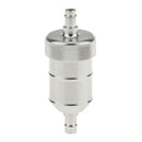 Universal Motorcycle Bike ATV Quad Aluminum Inline Fuel Gas Filter 1/4" 6mm