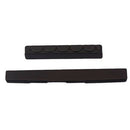Ebony Slotted Bridge Saddle Nut 2x for Classical Guitar Musical Instrument Parts