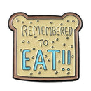 Bread Toast Pins Brooch Cartoon Cute Backpack Lapel Badges Jewelry Gift