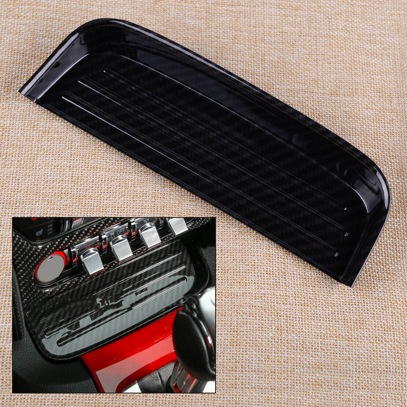 Carbon Interior Center Change Coin Tray Box Holder Fit for Ford Mustang 2015-18