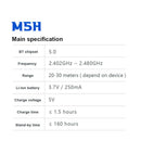 Motorcycle Helmet Headset, Anti-Interference Motorcycle Helmet Wireless Headset