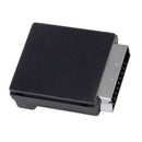 Newest able Scart Male to Female S-Video 3 RCA Audio Adapter black Convecto