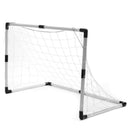 2 Sets Detachable Diy Portable Children Sports Soccer Goals Practice Scrimm