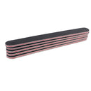 5x Double Sided 100/180 Grit Nail Files Emery Board Straight Curved Manicure