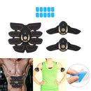 Fitness Ab Stimulator Abdominal Mucle Training Toner Trainer Body Belt & Gel Pad