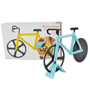 Bicycle Stainless Steel Blades Non-Stick Pizza Cutter Cutting Wheels Slicer