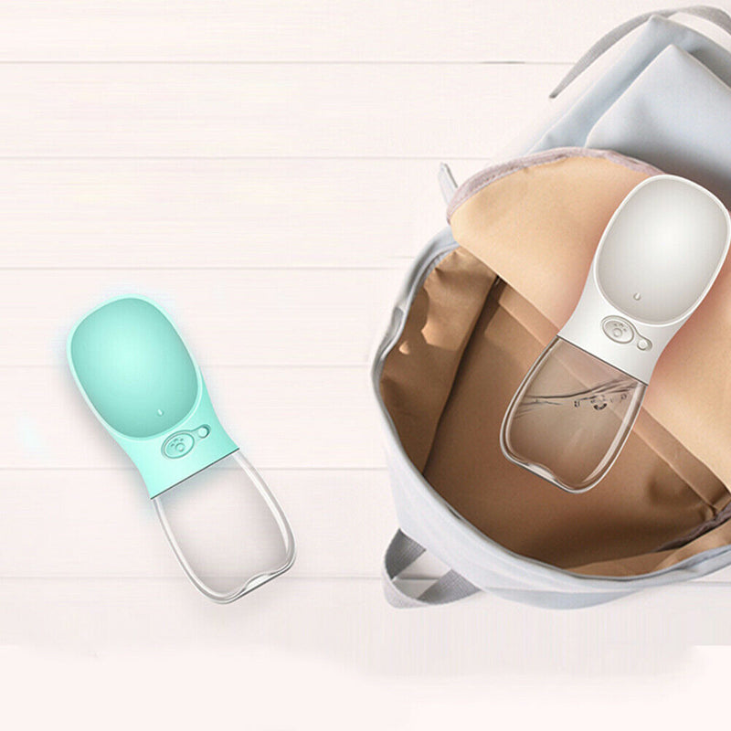 350ml Portable Pet Dog Water Bottle Travel Drinking Water Dispenser Feeder