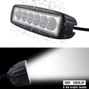 6LED Work Light Bar Spot Lights for Driving Lamp Offroad Car Truck SUV 18W