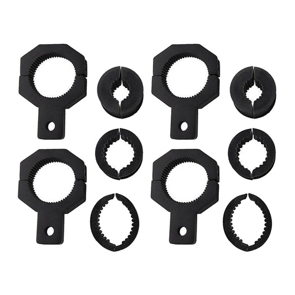 4pcs Fog Driving Lights Brackets for Bull Bar Tube Roof Roll Cage Holder