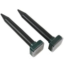 2 Pieces Solar Sonic Mole Repellent Vole Deterrent Chaser Spike W2K8