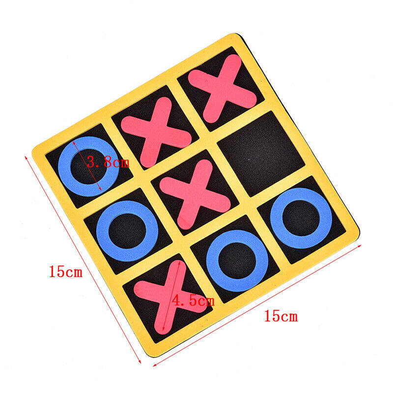 1Pc Child Interaction Board Game OX Chess Funny Intelligent Educational ToysTECA