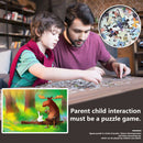 1000pcs DIY Deer Goose Drinks Puzzle Educational Learning Assembling Toys